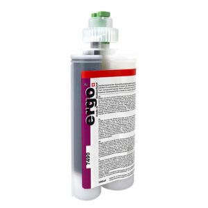 ergo® 7490 – Adeziv structural epoxidic negru pastos timp lung de lucru DIN EN 45545-2