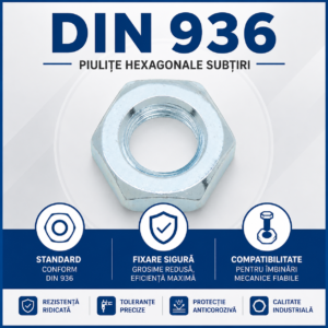 Piulita ISO 8675/DIN 936
