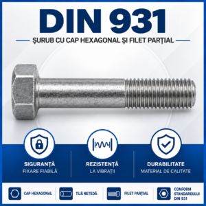 Surub DIN 931