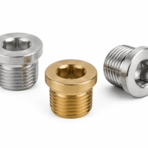 Dop filetat conic cu locaș hexagonal interior DIN 906