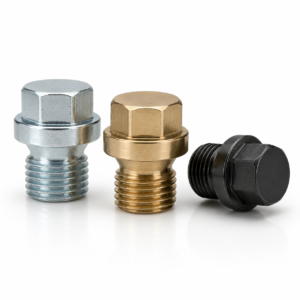 Dop filetat cilindric DIN 910 cu cap hexagonal